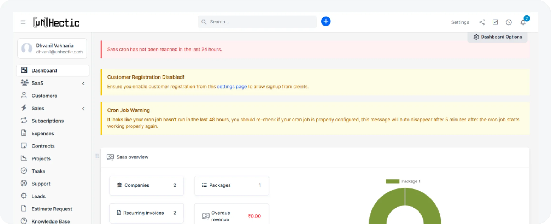 Unhectic CRM banner image