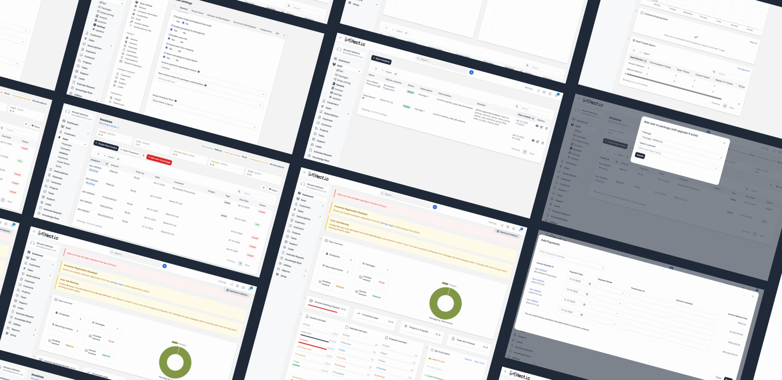 Unhectic CRM Software Gallery